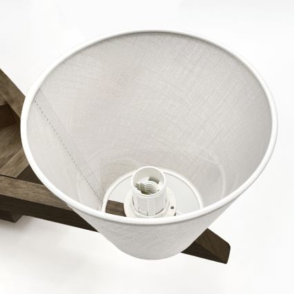 Brilagi - Surface-mounted chandelier ANTHONY 5xE14/40W/230V oak walnut