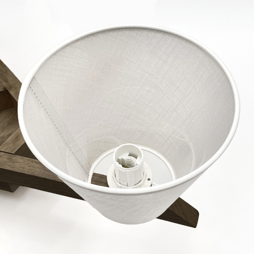 Brilagi - Surface-mounted chandelier ANTHONY 5xE14/40W/230V oak walnut