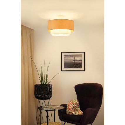 Brilagi - Surface-mounted chandelier ARIZONA BOHO 1xE27/15W/230V d. 45 cm beige