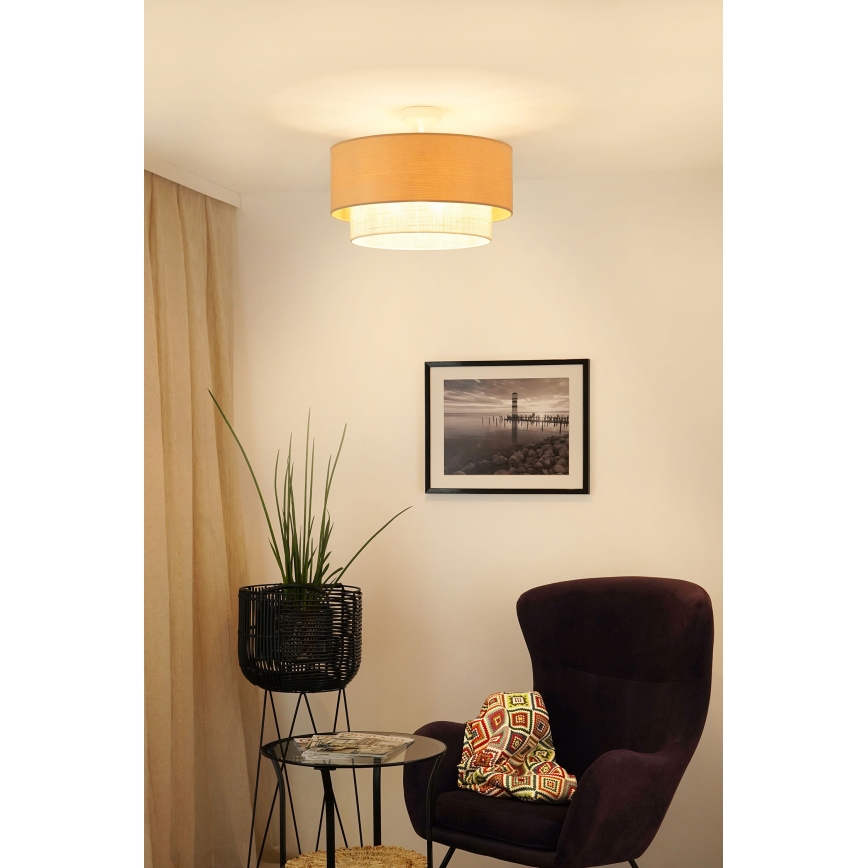 Brilagi - Surface-mounted chandelier ARIZONA BOHO 1xE27/15W/230V d. 45 cm beige