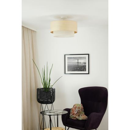 Brilagi - Surface-mounted chandelier ARIZONA BOHO 1xE27/15W/230V d. 45 cm beige