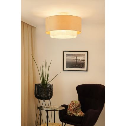 Brilagi - Surface-mounted chandelier ARIZONA BOHO 1xE27/15W/230V d. 60 cm beige