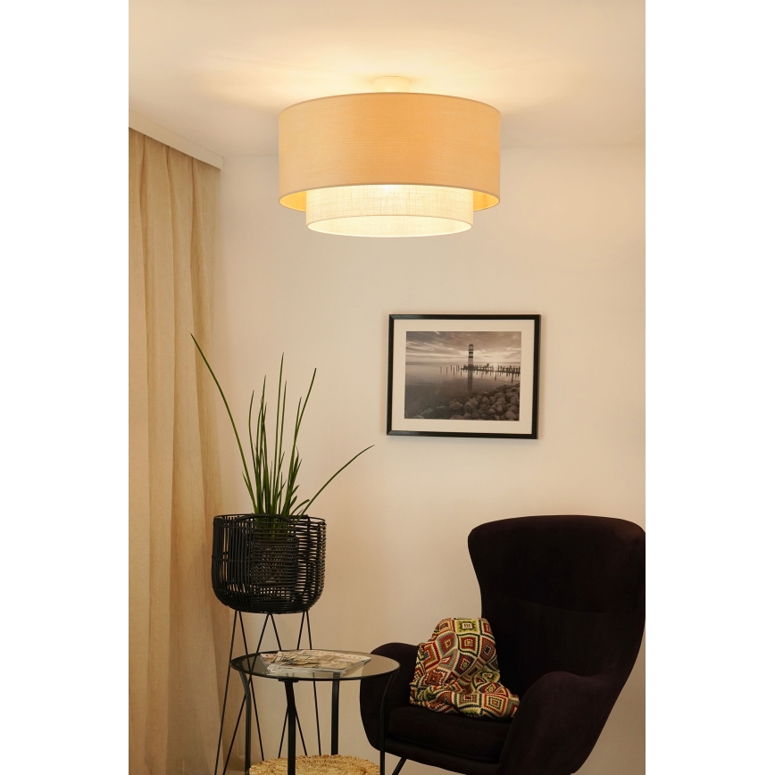 Brilagi - Surface-mounted chandelier ARIZONA BOHO 1xE27/15W/230V d. 60 cm beige