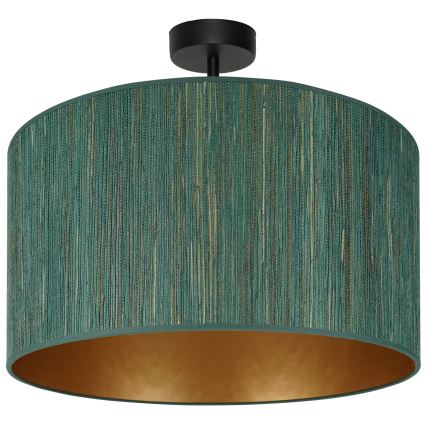 Brilagi - Surface-mounted chandelier BOSTON ROLLER 1xE27/15W/230V d. 45 cm straw green/gold