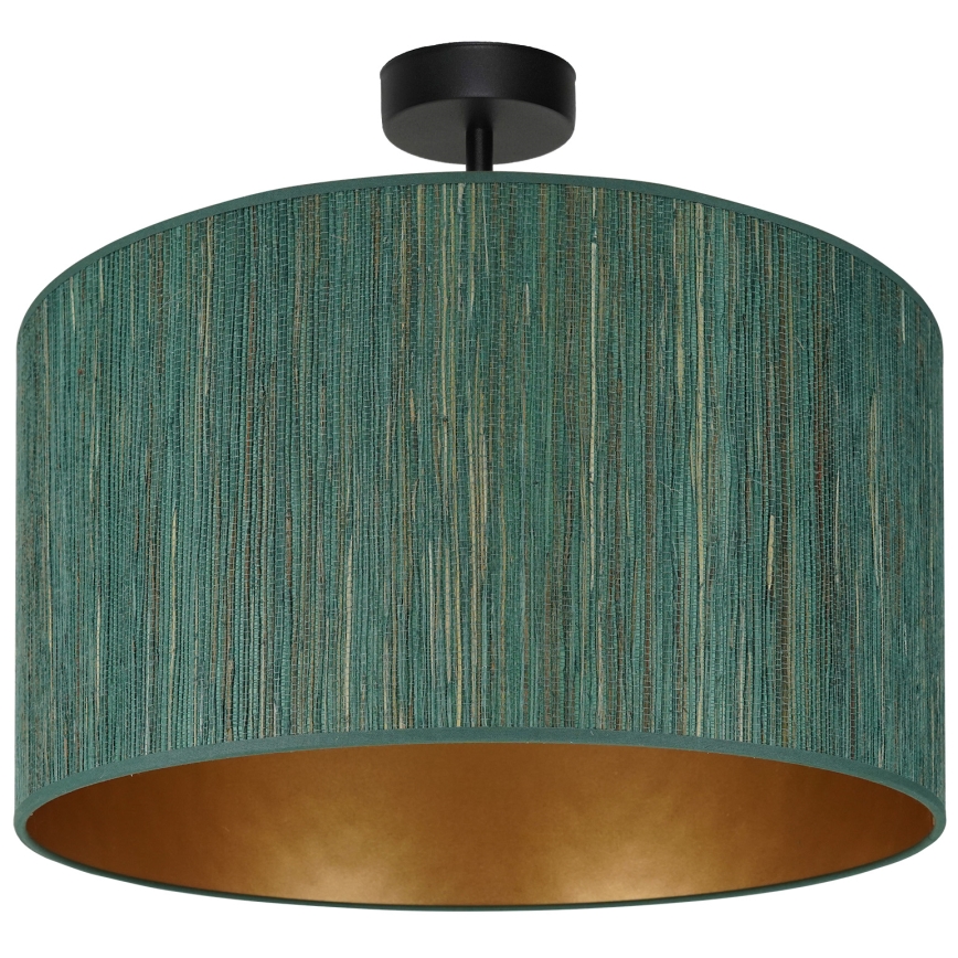 Brilagi - Surface-mounted chandelier BOSTON ROLLER 1xE27/15W/230V d. 45 cm straw green/gold