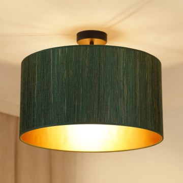 Brilagi - Surface-mounted chandelier BOSTON ROLLER 1xE27/15W/230V d. 45 cm straw green/gold