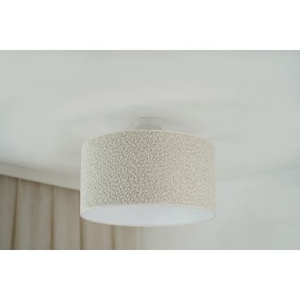 Brilagi - Surface-mounted chandelier BOUCLE ROLLER 1xE27/15W/230V d. 45 cm creamy