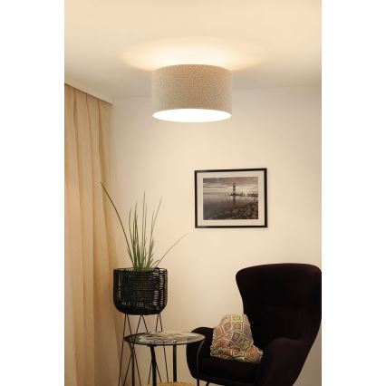 Brilagi - Surface-mounted chandelier BOUCLE ROLLER 1xE27/15W/230V d. 45 cm creamy