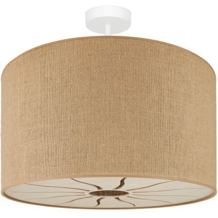 Brilagi - Surface-mounted chandelier COUNTRY ROLLER 1xE27/15W/230V d. 45 cm beige