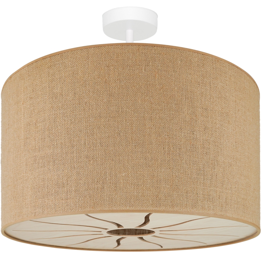 Brilagi - Surface-mounted chandelier COUNTRY ROLLER 1xE27/15W/230V d. 45 cm beige