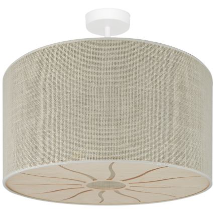 Brilagi - Surface-mounted chandelier COUNTRY ROLLER 1xE27/15W/230V d. 45 cm creamy