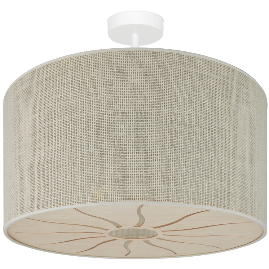 Brilagi - Surface-mounted chandelier COUNTRY ROLLER 1xE27/15W/230V d. 45 cm creamy