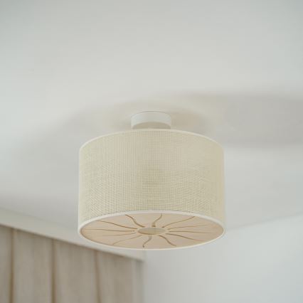 Brilagi - Surface-mounted chandelier COUNTRY ROLLER 1xE27/15W/230V d. 45 cm creamy