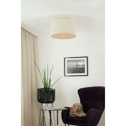 Brilagi - Surface-mounted chandelier COUNTRY ROLLER 1xE27/15W/230V d. 45 cm creamy