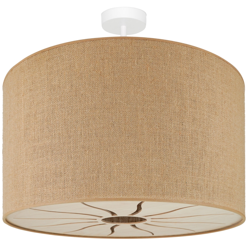 Brilagi - Surface-mounted chandelier COUNTRY ROLLER 1xE27/15W/230V d. 50 cm beige
