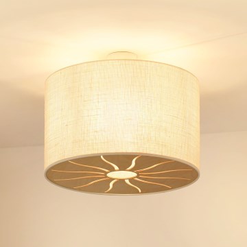 Brilagi - Surface-mounted chandelier COUNTRY ROLLER 1xE27/15W/230V d. 50 cm creamy