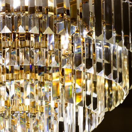 Brilagi - Surface-mounted chandelier CRYSTAL 5xE14/40W/230V gold