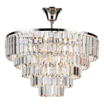 Brilagi - Surface-mounted chandelier CRYSTAL 5xE14/40W/230V shiny chrome
