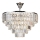 Brilagi - Surface-mounted chandelier CRYSTAL 5xE14/40W/230V shiny chrome
