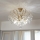 Brilagi - Surface-mounted chandelier CRYSTAL 6xE14/60W/230V gold