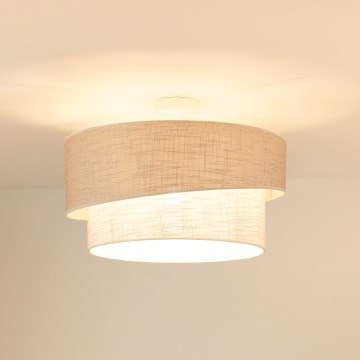 Brilagi - Surface-mounted chandelier DOVER SHINE 1xE27/15W/230V d. 50 cm grey/creamy