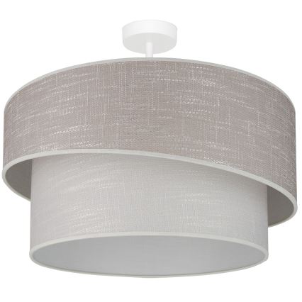 Brilagi - Surface-mounted chandelier DOVER SHINE 1xE27/15W/230V d. 50 cm grey/creamy
