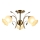 Brilagi - Surface-mounted chandelier FLORA 3xE14/60W/230V bronze