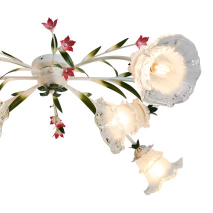 Brilagi - Surface-mounted chandelier FLORA 6xE14/60W/230V