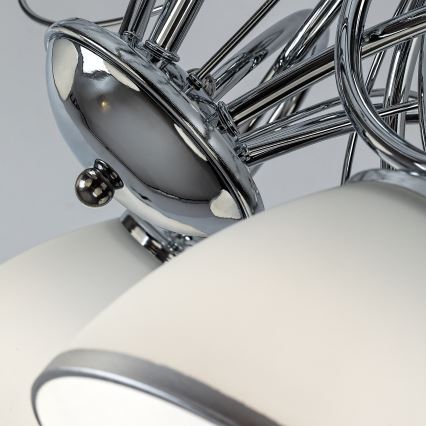 Brilagi - Surface-mounted chandelier FRED 5xE27/60W/230V dia. 59 cm polished chrome