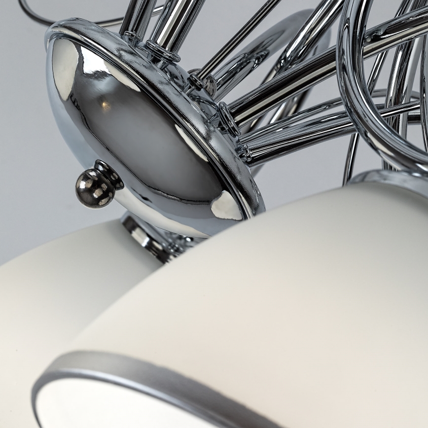 Brilagi - Surface-mounted chandelier FRED 5xE27/60W/230V dia. 59 cm polished chrome