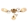 Brilagi - Surface-mounted chandelier MEGAPOLIS 3xE14/60W/230V gold