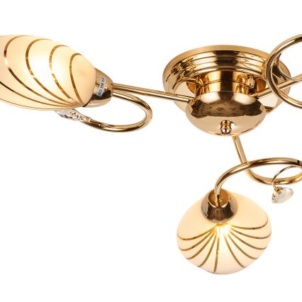 Brilagi - Surface-mounted chandelier MEGAPOLIS 3xE14/60W/230V gold