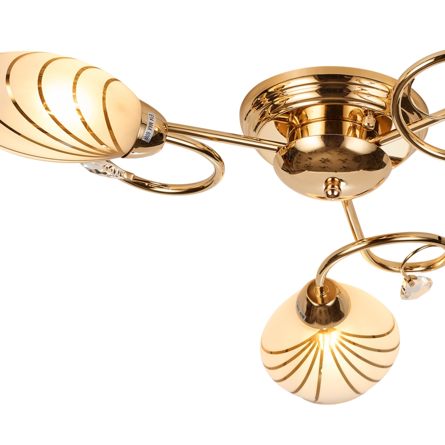 Brilagi - Surface-mounted chandelier MEGAPOLIS 3xE14/60W/230V gold