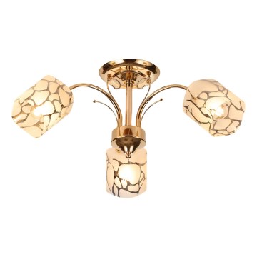 Brilagi - Surface-mounted chandelier MEGAPOLIS 3xE14/60W/230V gold