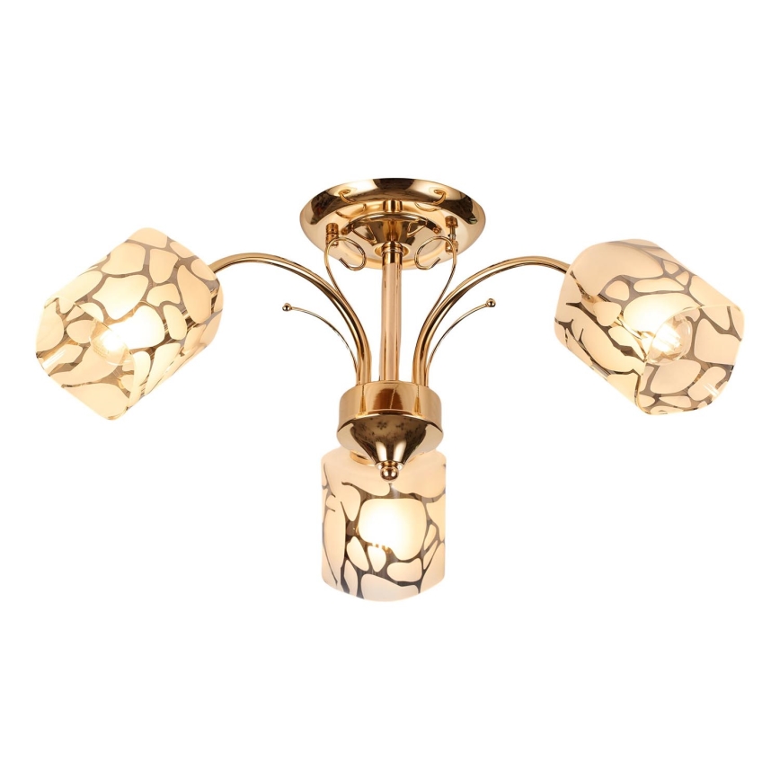 Brilagi - Surface-mounted chandelier MEGAPOLIS 3xE14/60W/230V gold