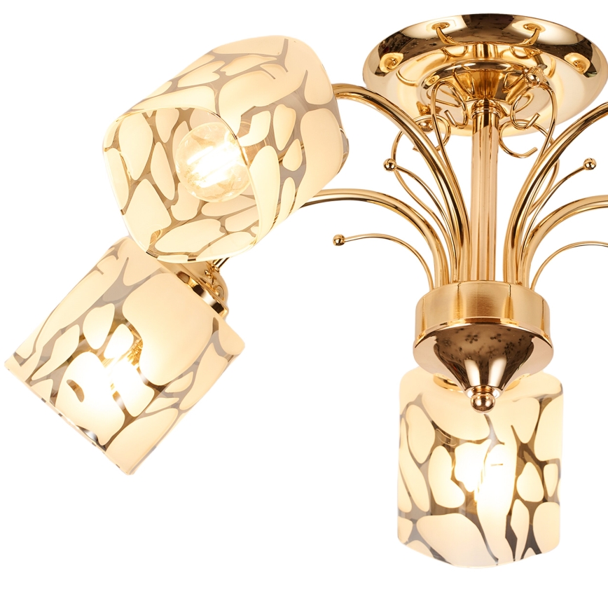Brilagi - Surface-mounted chandelier MEGAPOLIS 5xE14/60W/230V gold