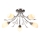 Brilagi - Surface-mounted chandelier MEGAPOLIS 5xE14/60W/230V shiny chrome