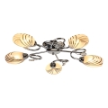 Brilagi - Surface-mounted chandelier MEGAPOLIS 5xE14/60W/230V shiny chrome