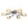 Brilagi - Surface-mounted chandelier MEGAPOLIS 6xE14/60W/230V shiny chrome