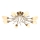 Brilagi - Surface-mounted chandelier MEGAPOLIS 8xE14/60W/230V bronze