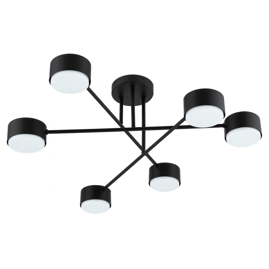Brilagi - Surface-mounted chandelier MONO 6xGX53/12W/230V black