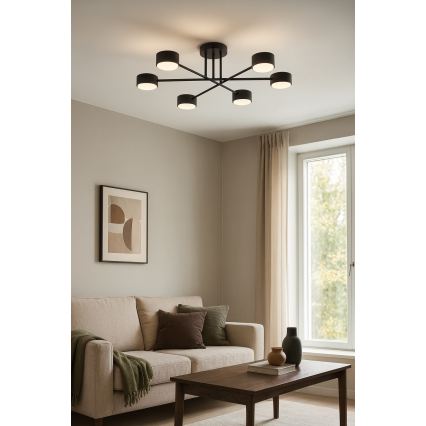 Brilagi - Surface-mounted chandelier MONO 6xGX53/12W/230V black