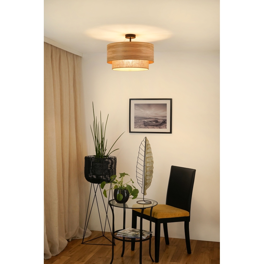 Brilagi - Surface-mounted chandelier MONTANA BOHO 1xE27/15W/230V d. 45 cm brown