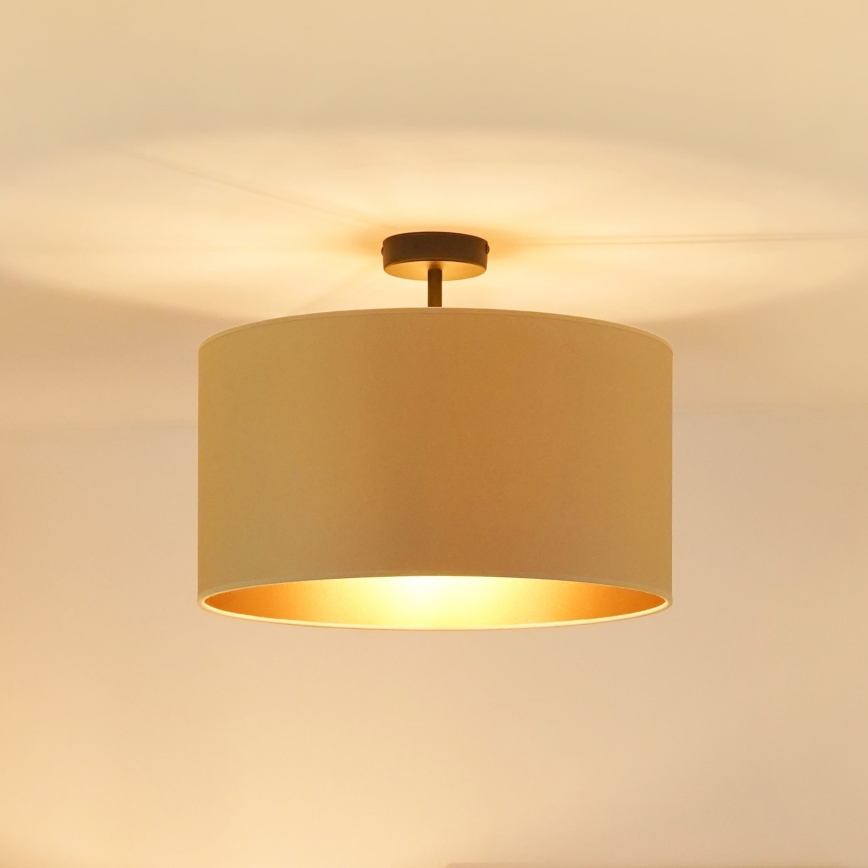 Brilagi - Surface-mounted chandelier OREGON ROLLER VEGE 1xE27/15W/230V d. 45 cm beige