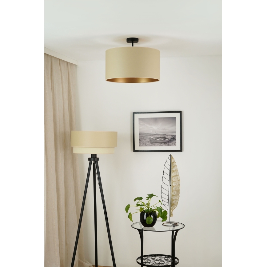 Brilagi - Surface-mounted chandelier OREGON ROLLER VEGE 1xE27/15W/230V d. 45 cm beige