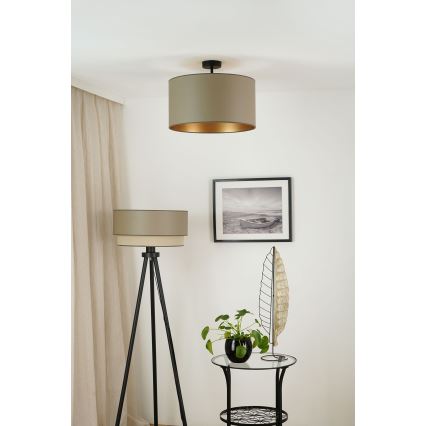 Brilagi - Surface-mounted chandelier OREGON ROLLER VEGE 1xE27/15W/230V d. 45 cm grey