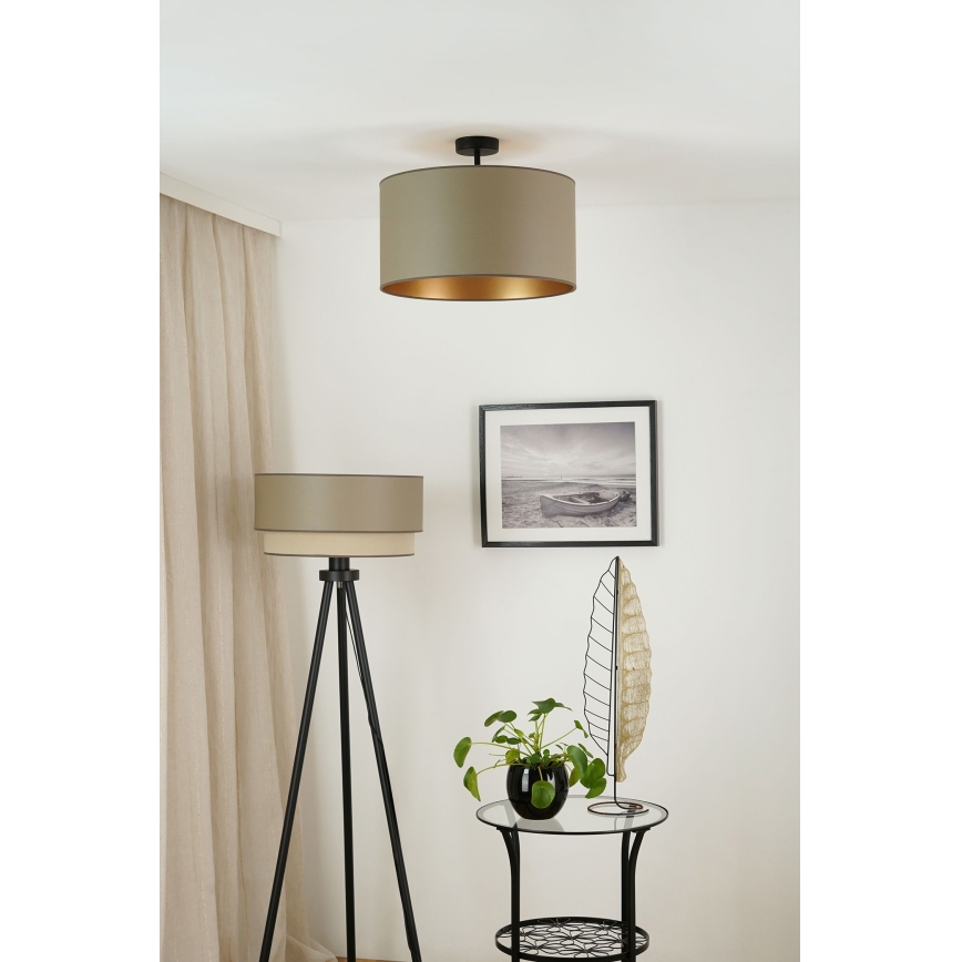 Brilagi - Surface-mounted chandelier OREGON ROLLER VEGE 1xE27/15W/230V d. 45 cm grey