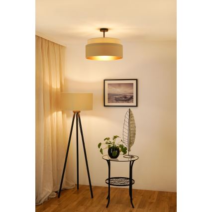 Brilagi - Surface-mounted chandelier OREGON VEGE 1xE27/15W/230V d. 45 cm beige