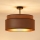 Brilagi - Surface-mounted chandelier OREGON VEGE 1xE27/15W/230V d. 45 cm brown