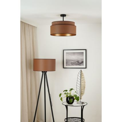 Brilagi - Surface-mounted chandelier OREGON VEGE 1xE27/15W/230V d. 45 cm brown